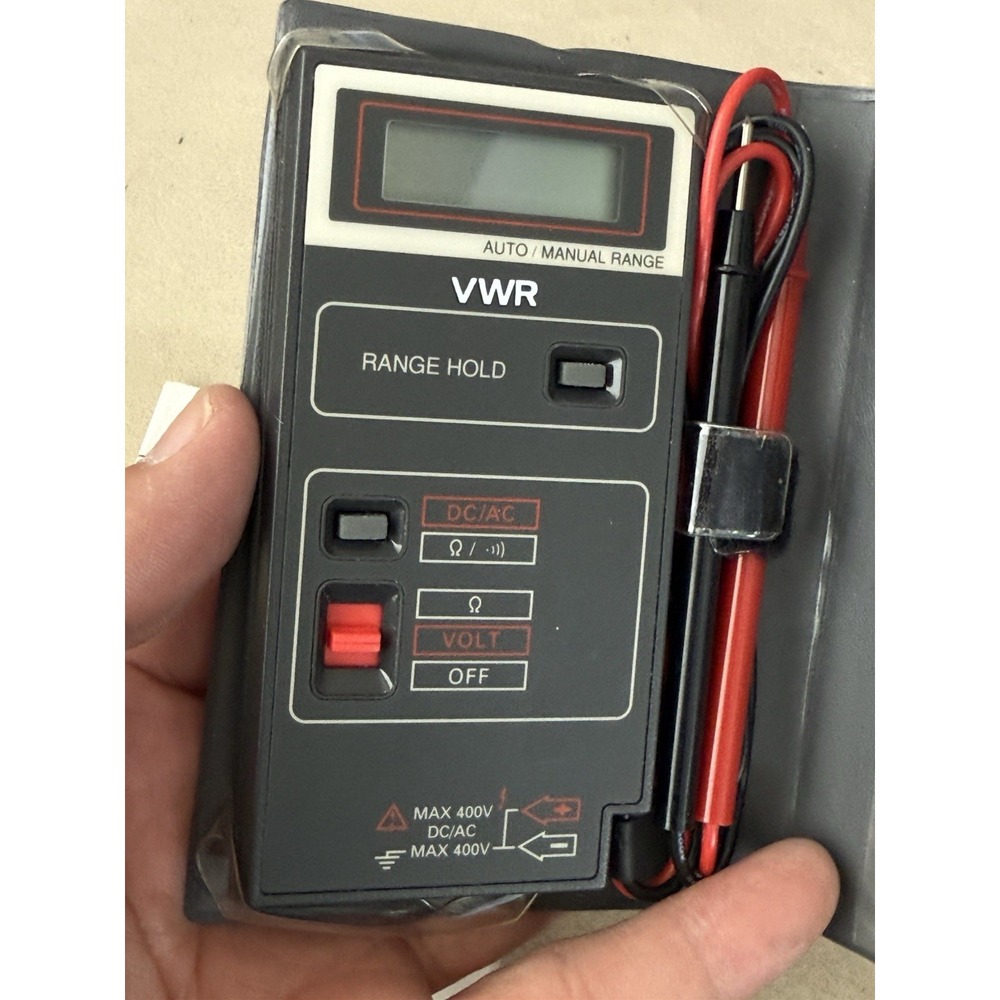 LCD Digital Auto-Manual Ranging Pocket Multimeter Micronta PD-338 - Picture 2 of 4